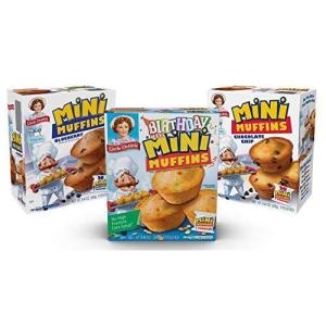 Little Debbie Strawberry Shortcake Mini Muffins, 40-1.7 OZ Pouches (8 Boxes)(Assorted Flavor)