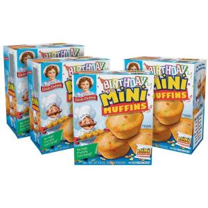 Little Debbie Strawberry Shortcake Mini Muffins, 40-1.7 OZ Pouches (8 Boxes)(Birthday Cake)