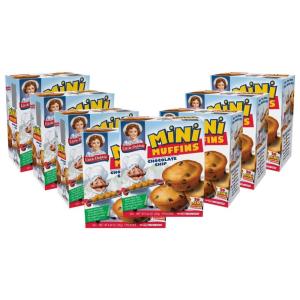 Little Debbie Strawberry Shortcake Mini Muffins, 40-1.7 OZ Pouches (8 Boxes)(Chocolate Chip)