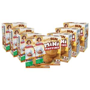 Little Debbie Strawberry Shortcake Mini Muffins, 40-1.7 OZ Pouches (8 Boxes)(Honey & Cinnamon)