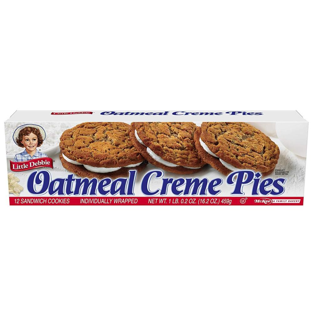 image:imageLittle Debbie Oatmeal Creme Pies 96 Individually Wrapped Sandwich Cookies 8 Boxesoatmeal creme