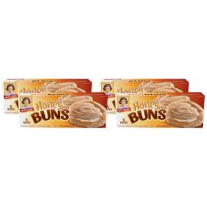 Little Debbie Honey Buns, 6 Individually Wrapped Pastries, 10.6 OZ Box(10.6 Ounce (Pack of 4))