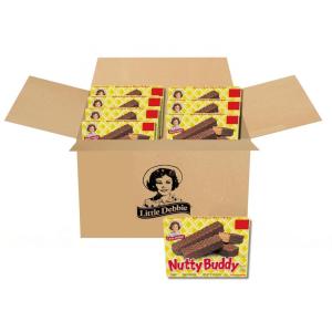 Little Debbie Nutty Buddy Wafers, 96 Twin-Wrapped Bars (Pack of 8)(Peanut Butter)