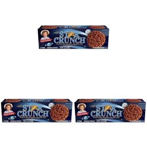 Little Debbie Star Crunch 12 Individually Wrapped Cookies, Chocolate, Caramel and Fudge, 13 Oz(13 ounce (Pack of 3))